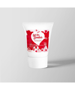 GEL DOS SONHOS 30g - Gel lubrificante afrodisíaco para aumentar a libido feminina