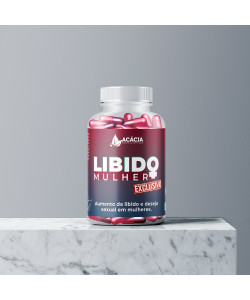 LIBIDO MULHER - Auxilia na manutenção dos hormônios e no aumento da libido e desejo sexual em mulheres - 60 doses