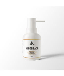 MINOXIDIL DUAL 7% LOÇÃO CAPILAR ANTIQUEDA  30ML (30 dias de tratamento) 