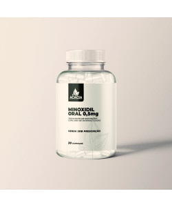 MINOXIDIL ORAL (0,5mg I 30 Cáps)