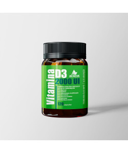 VITAMINA D3 (2000UI I 120 Cápsulas Softgel)