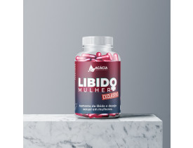 LIBIDO MULHER - Auxilia na manutenção dos hormônios e no aumento da libido e desejo sexual em mulheres - 60 doses