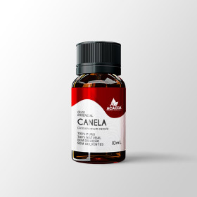 ÓLEO ESSENCIAL DE CANELA DA CHINA 100% PURO (frasco com 10ml)