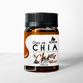 ÓLEO DE CHIA 500mg (60 Cápsulas)