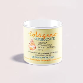 COLÁGENO SKINBOOSTER (Verisol® + Astaxantina + Silício Orgânico + Vit C)