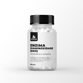 ENZIMA DIAMINOXIDASE (DAO) - INTOLERÂNCIA À HISTAMINA (60 DOSES) 