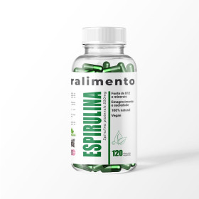 ESPIRULINA 500mg - 120 cápsulas