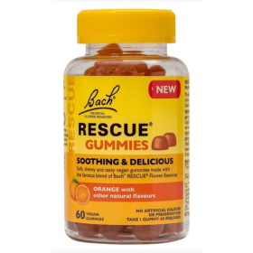 RESCUE GUMMIES LARANJA FLORAL DE BACH (60 GOMAS) 