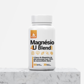 Magnésio 4U Blend (550mg I 60 cáps)