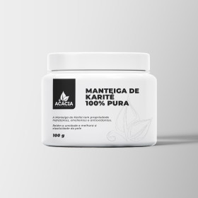 MANTEIGA DE KARITÉ 100% PURA