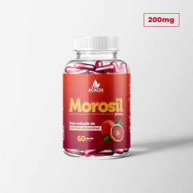 MOROSIL® Autêntico (200mg I 60 caps) - Para Redução de Gordura Abdominal 