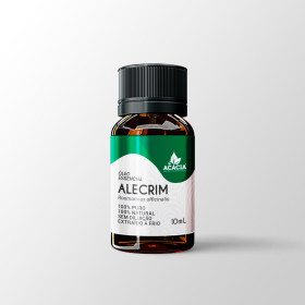 ÓLEO ESSENCIAL DE ALECRIM 100% PURO (frasco com 10ml)