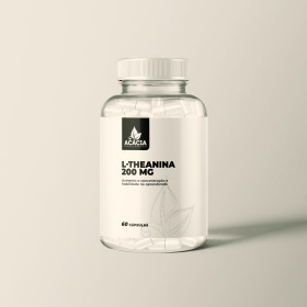 L-THEANINA 200mg (60 Cápsulas) - Aumenta a concentração e habilidade do aprendizado