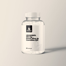 UBIQUINOL 100mg - forma ativa da Coenzima Q10
