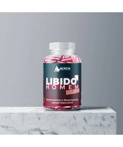 LIBIDO HOMEM - Auxilia na performance e desempenho sexual masculino - 60 doses
