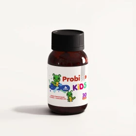 PROBI 25 KIDS - Blend concentrado de probiótico + imuno TF (25 cepas I 15 bilhões de UFC I 30 cáps) 