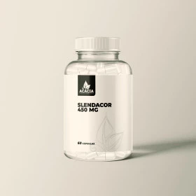 SLENDACOR 450mg 60 cápsulas – Redução significativa do IMC após 8 semanas