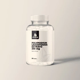POLYPODIUM LEUCOTOMOS EXTRATO 250mg - para VITILIGO (com 90 cápsulas)