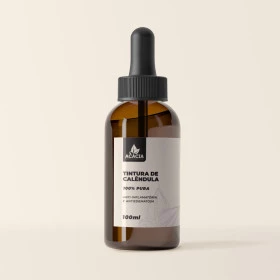 TINTURA DE CALÊNDULA (100% PURA I 100ML) - ANTI-INFLAMATÓRIA E ANTIEDEMATOSA